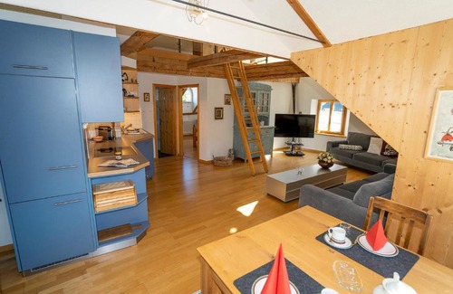 Engadin Scoul Apartment | Apartment Bügl Grond 124
