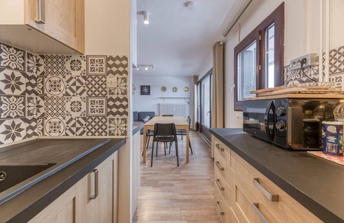 Allevard Apartment | Apartment 'Bel Appart Vue Pistes Et Montagnes' with Mountain View and Balcony