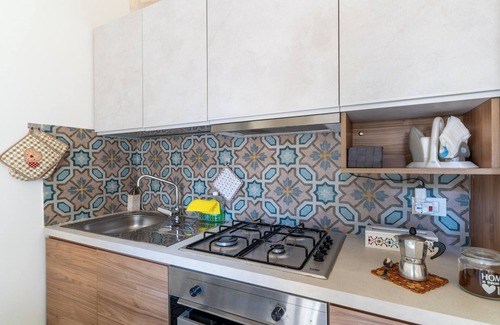 Giurdignano Apartment | Apartment 'Bilocale' with Private Terrace and Air Conditioning