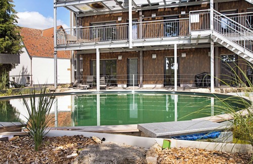 Meßkirch Apartment | Apartment 'Bodanrück' with Shared Pool, Shared Garden and Wi-Fi
