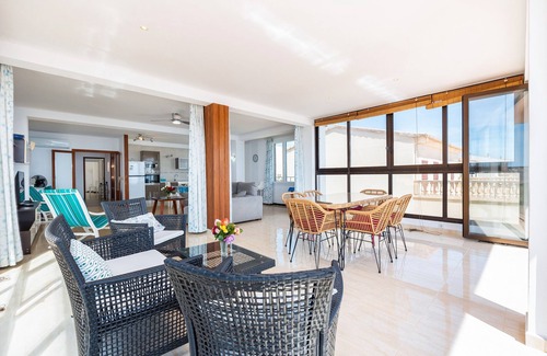 Sa Rapita Apartment | Apartment 'Brisas Vista Mar' with Sea View, Wi-Fi and Air Conditioning
