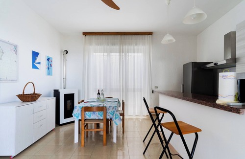 Marina Serra Apartment | Apartment "Calliope" with Sea View, Private Terrace, Wi-Fi & A/C