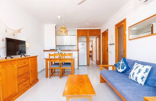 Colonia Sant Jordi Apartment | Apartment 'Can Vidal Formentera' with Private Balcony and close to the beach