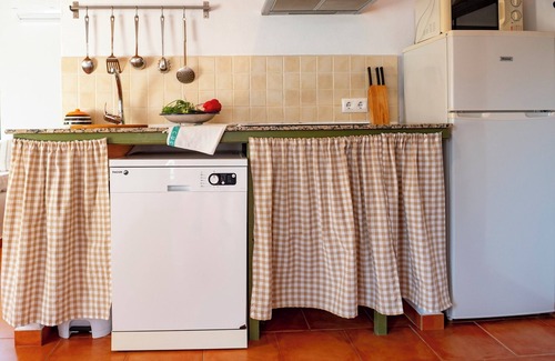 Los Canos de Meca House | Apartment 'Casa Rural Maximon Apto Verde' with Sea View, Wi-Fi and Air Conditioning