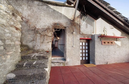 Saint Maurice Apartment | Apartment 'Cascina Des Religieuses - Tilleul' with Mountain View, Private Terrace and Wi-Fi