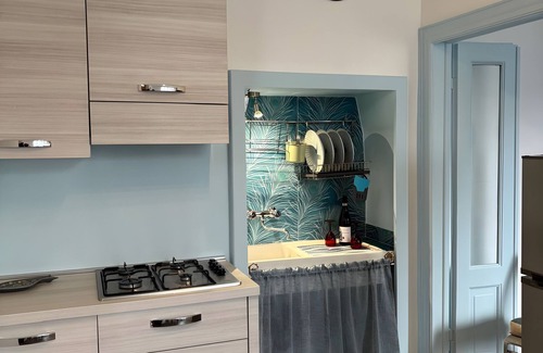 Bellano Apartment | Apartment "Castagno 1" with Private Garden & Air Conditioning