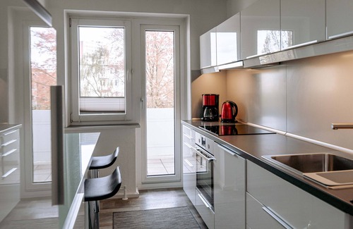 Mitte-Sud Apartment | Apartment directly on the Geeste, in the center of Bremerhaven