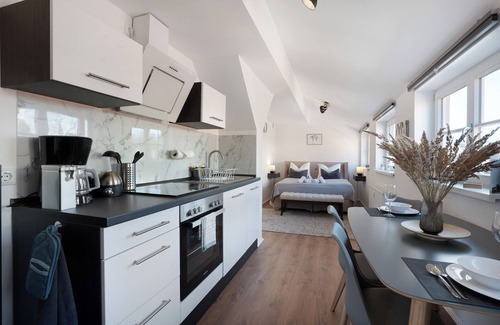 Meissen Apartment | Apartment 'Domblick Deluxe' with Wi-Fi