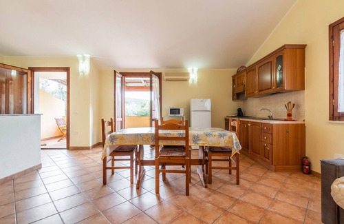 Porto Pino Apartment | Apartment 'Ella' with Private Terrace, Private Garden and Balcony