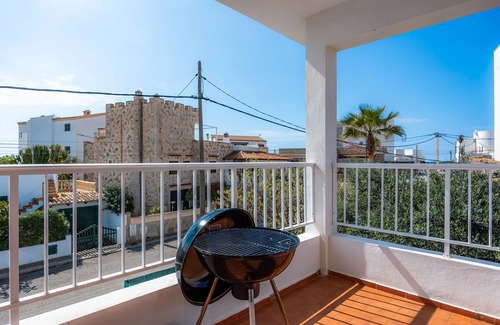 Colonia Sant Jordi Apartment | Apartment 'Apartamento Cabrera' with Private Terrace, Wi-Fi and Air Conditioning