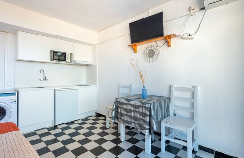 Es Pujols Apartment | Apartment 'Estudio Mirada 304' with Lake View, Wi-Fi and Air Conditioning