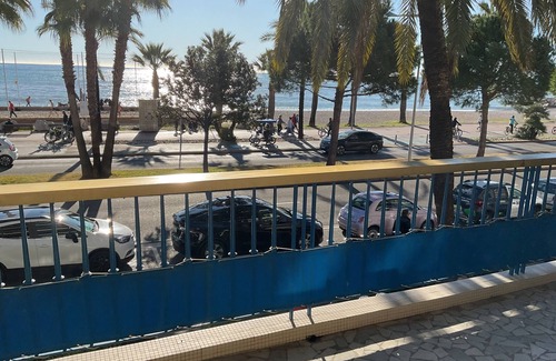 Cros-de-Cagnes Apartment | Apartment facing the sea with terrace and swimming pool in residence le grand large