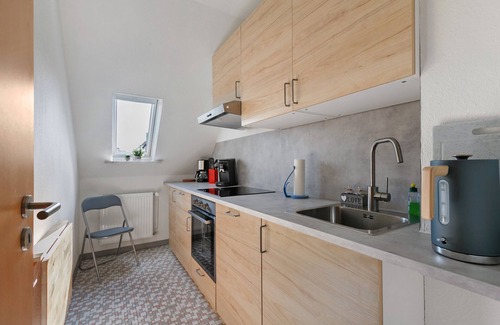 Heide Apartment | Apartment 'Family Küstenbrise' with Wi-Fi