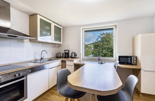 Usseln Apartment | Apartment 'Fewo Am Park' with Mountain View and Balcony