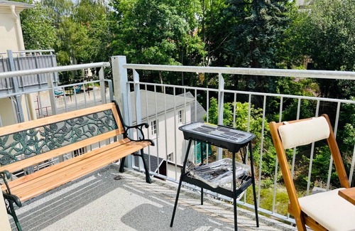 Goerlitz Apartment | Apartment 'Filmap-charmant-modern-zentral-balk' with Balcony and Wi-Fi
