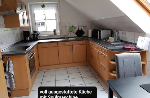 Balve Apartment | Apartment 'Für 6 Personen' with Balcony and Wi-Fi