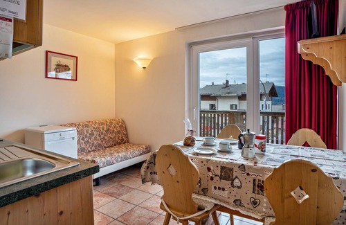 Gionghi-Cappella Apartment | Apartment 'Giongo Residence Aparthotel 101' with Mountain View, Shared Terrace and Wi-Fi