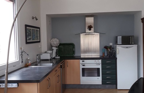 Hendaye Apartment | Apartment in a building facing the sea