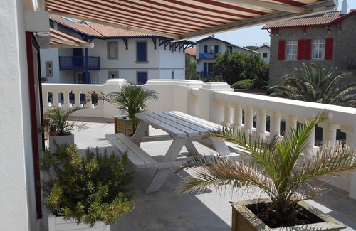 Hendaye Apartment | Apartment in a building facing the sea