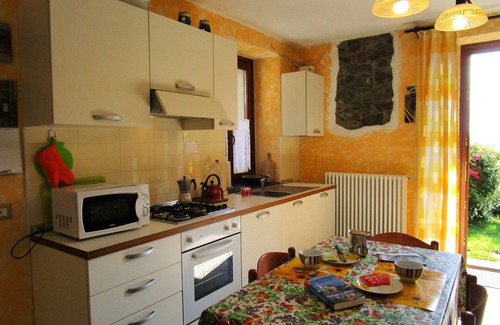 Plesio Apartment | Apartment in an old barn, private garden overlooking the village