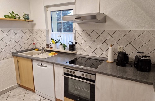 Biesnitz Apartment | Apartment in Görlitz Biesnitz with a view of the Landeskrone