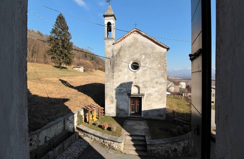 Santa Giustina Apartment | Apartment in Valbelluna with Pool & Dolomites View