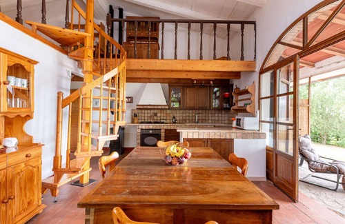 Cinigiano House | Apartment in villa with A/C, pool, WIFI, TV, terrace, pets allowed, panoramic view, parking