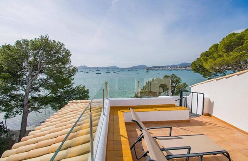 Puerto de Pollensa Apartment | Apartment Isabela 2A 3 habitaciones con ático with Sea View, A/C, Wi-Fi & Terrace