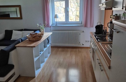Mundingen Apartment | Apartment 'Kleine Pause' with Private Terrace, Private Garden and Wi-Fi