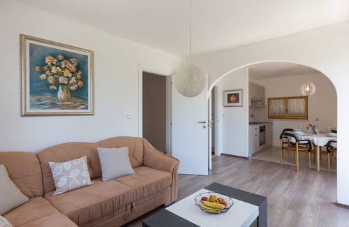 Sipan Island Apartment | Apartment Kod Jadranke - Two Bedroom Apartment with Balcony and Sea View