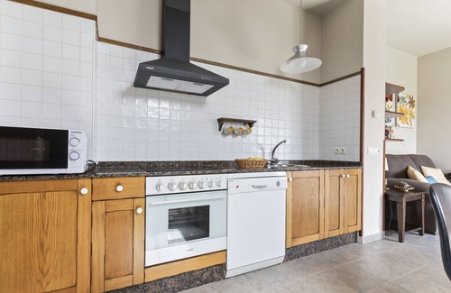 Navia Apartment | Apartment 'La Cruz De Paderne' with Mountain View, Garden and Wi-Fi