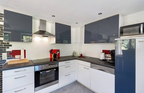 Freudenstadt Apartment | Apartment 'Langenwaldsee' with Private Terrace, Shared Garden and Wi-Fi