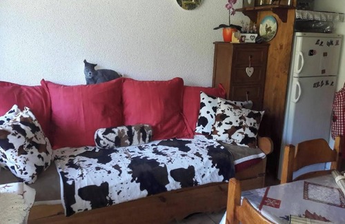 Bellevaux Apartment | Apartment 'Les Silenes' with Mountain View and Balcony