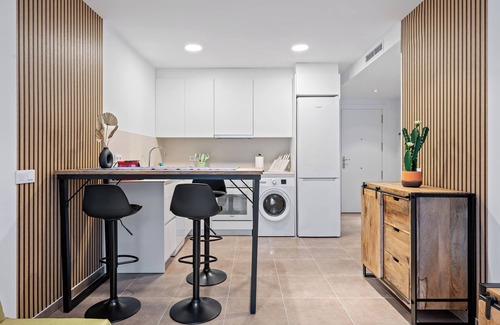 Calafell Apartment | Apartment 'Mabicarent Playa 2' with Private Terrace, Wi-Fi and Air Conditioning