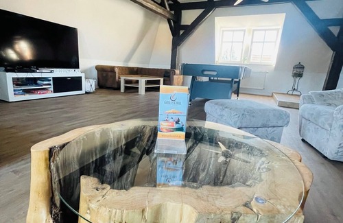 Hoyerswerda Apartment | Apartment 'Maisonettewohnung Im Seenland' with Wi-Fi
