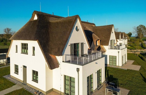 Stolpe auf Usedom Apartment | Apartment mit Balkon - Georg Philipp Telemann - Inseldomizil Stolpe - Urlaub Unter Reet auf Usedom