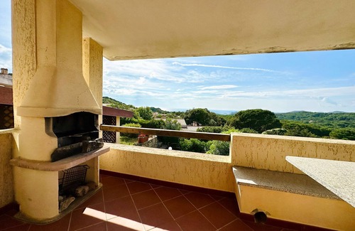 Rena Majore House | Apartment mit Zwei Schlafzimmern und Herrlichem Meerblick, Rena Majore, Sardegna