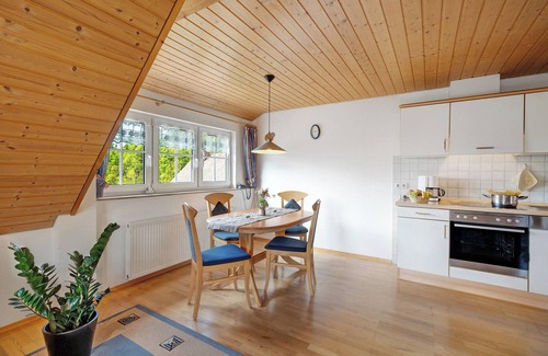 Sankt Peter Apartment | Apartment 'Morgenrot' with Shared Garden, Balcony and Wi-Fi
