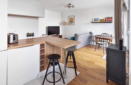 Madeleine-Champ de Mars Apartment | Apartment near the historic center of Nantes