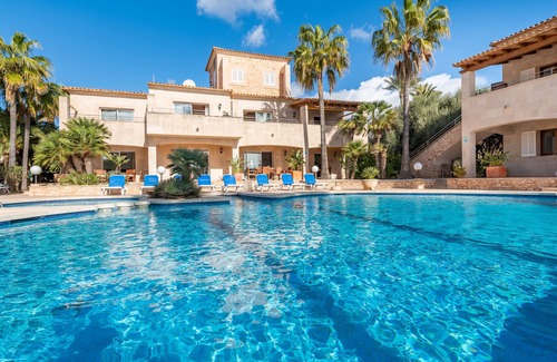 Cala Santany Apartment | Apartment 'Pedrassa Gran Superior' with Sea View, Shared Pool and Wi-Fi