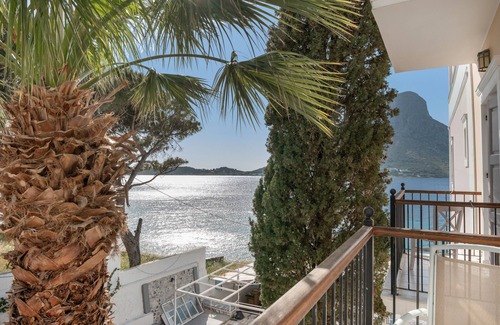Massouri Apartment | Apartment 'Persefoni Side Sea View' with Shared Garden, Wi-Fi and Air Conditioning