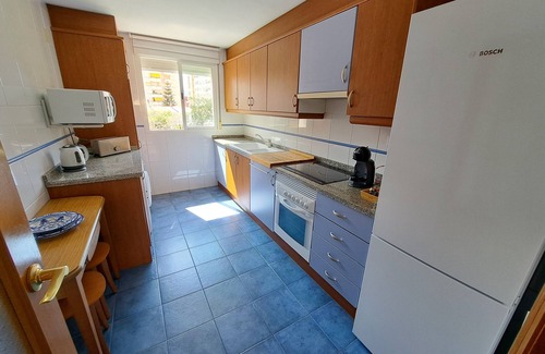 Grau i Platja Apartment | Apartment Playa Gandia-pool-air conditioning-Internet 100Mb-Only Families