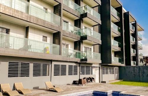 Cocody Apartment | Apartment Pool- Balcony- Parking- Self CheckIn- WIFI -A3