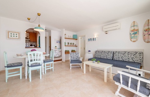 Cala Ferrera Apartment | Apartment 'Poseidonia' with Sea View, Wi-Fi and Air Conditioning