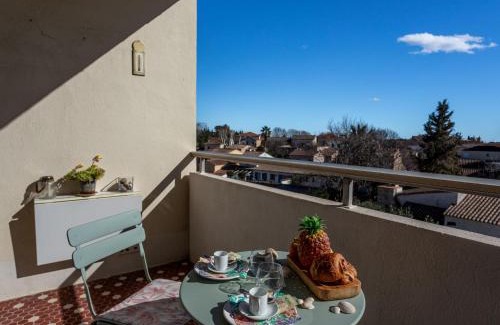 Lunel Apartment | Apartment Résidence les Roses by Interhome