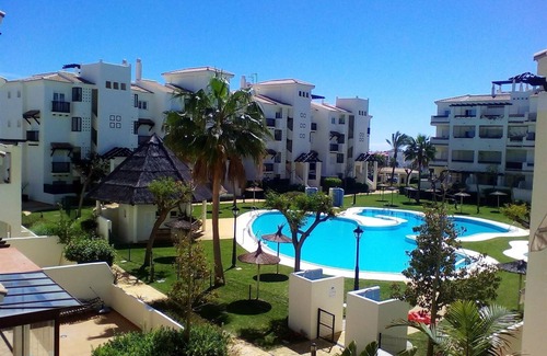 Manilva Apartment | Apartment 'Residencial Duquesa Fase I' with Terraces, Shared Pools & Wi-Fi