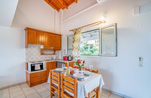 Arillas Apartment | Apartment 'Standard Family 18' with Shared Pool, Wi-Fi and Air Conditioning