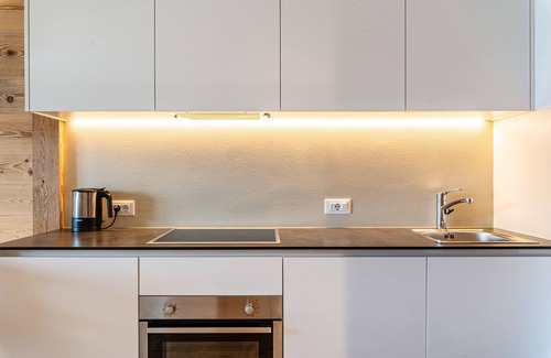 Santo Stefano Apartment | Apartment "Stefansdorf Wohnung 1" with Mountain View, Terrace and Balcony