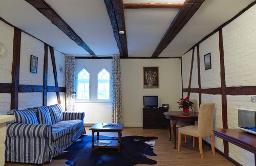Dalwitz Apartment | Apartment Stork's Nest (2 pers.) - FerienGut Dalwitz Verwalterhaus