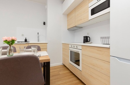 Nowy Port Apartment | Apartment Sucha 39B/112 | Wifi, Bedroom, Balcony, Garage